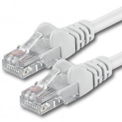 1aTTack CAT6 LAN Kabel 5m 1x  RJ45 UTP Netzwerkkabel Ethernetkabel Wei�