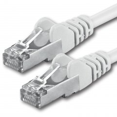 1aTTack LAN Kabel 20m CAT5e SFTP Netzwerk Patchkabel RJ45 wei�