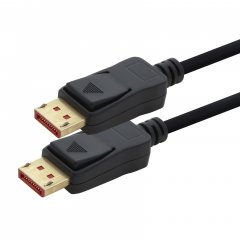 1aTTack DP-Kabel DisplayPort Kabel 1x 1m 8K 60Hz DP 1.4 schwarz