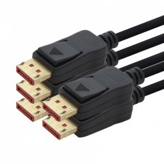 1aTTack DP-Kabel DisplayPort Kabel 5x 5m 8K 60Hz DP 1.4 schwarz