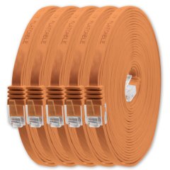 6-U/UTP-Flach-1m-orange-5-x-4251073632889