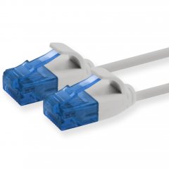 1aTTack CAT6 UTP Slim LAN-Kabel 0,5m Ethernet Patchkabel 1 St�ck Grau