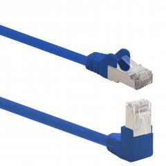 1aTTack 1x LAN Kabel 1m CAT6 S-FTP RJ45 Netzwerkkabel Patchkabel 90�-gerade blau