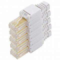 1aTTack 5x Cat5e Stecker RJ45 werkzeuglos ungeschirmt