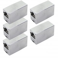 1aTTack 5x Cat5 Kabelverbinder RJ45 metallisiert geschirmt