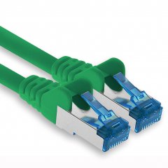 1aTTack CAT6a Ethernet 2m Netzwerkkabel RJ45 Patchkabel SFTP PIMF 10Gbit/s 1x Gr�n