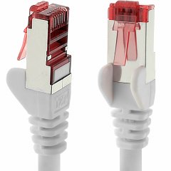 1aTTack CAT6 Netzwerk-Kabel 5m LAN-Kabel Ethernet Patchkabel SFTP RJ45 1 St�ck Wei�