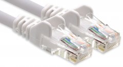 1CONN CAT6 Lankabel 7,5m Netzwerkkabel Patchkabel Ethernetkabel UTP 1 Gbit/s 1x wei�