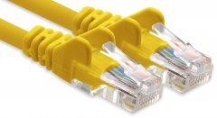 1CONN CAT6 Lankabel 20m Netzwerkkabel Patchkabel Ethernetkabel UTP 1 Gbit/s 1x gelb