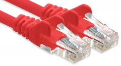 1CONN CAT6 Lankabel 20m Netzwerkkabel Patchkabel Ethernetkabel UTP 1 Gbit/s 1x rot