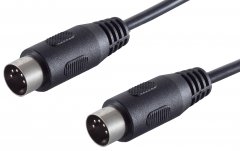 1aTTack Audio Kabel 3x 1,5m 5 pol DIN Stecker auf 5 pol DIN Stecker