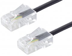 1aTTack Telefonkabel 6m RJ45 8P4C auf RJ45 8P4C Flachkabel f�r Telefonanlagen