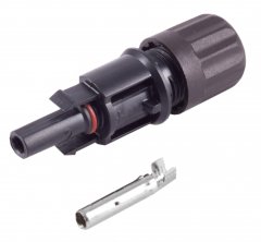 1aTTack 25x PV4 Buchse 2.5-6mm� IP68 1500V Photovoltaik Crimpkontakt schwarz IEC 62852