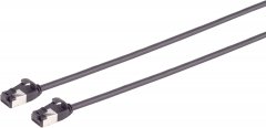Patchkabel Cat.8.1 slim U/FTP TPE schwarz 2m