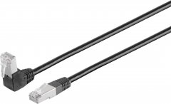 Patchkabel CAT 6 S/FTP PIMF 90 -gerade schwarz 2m